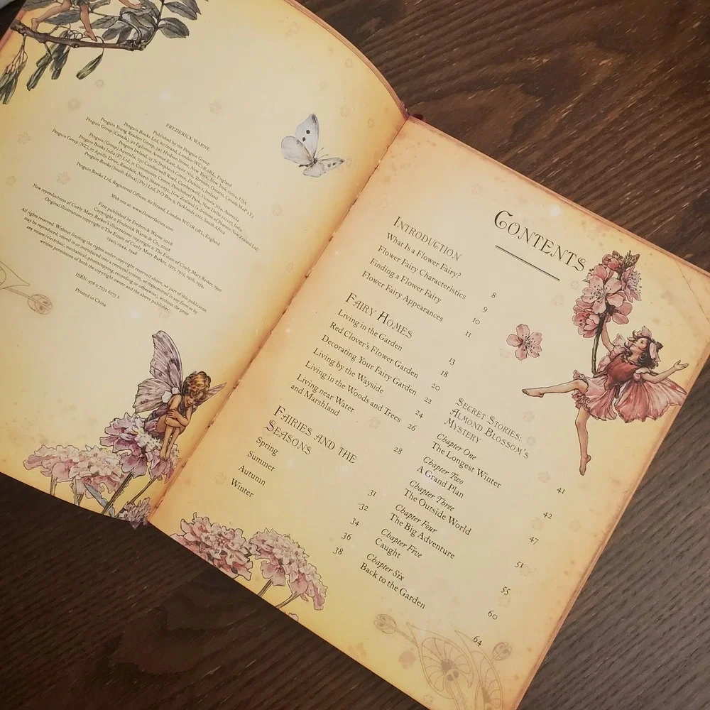 The Girls' Book of Flower Fairies by Barker, Cicely‎ Mary - Fairycore